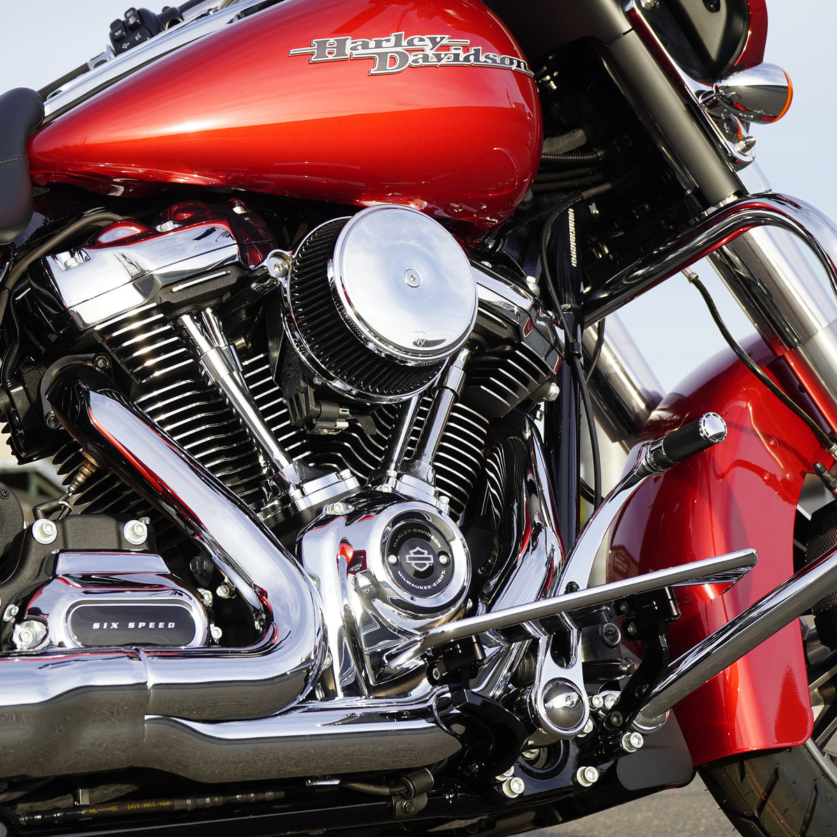 Smooth Stage 1 Big Sucker™ For Milwaukee-Eight®, Chrome – ArlenNess