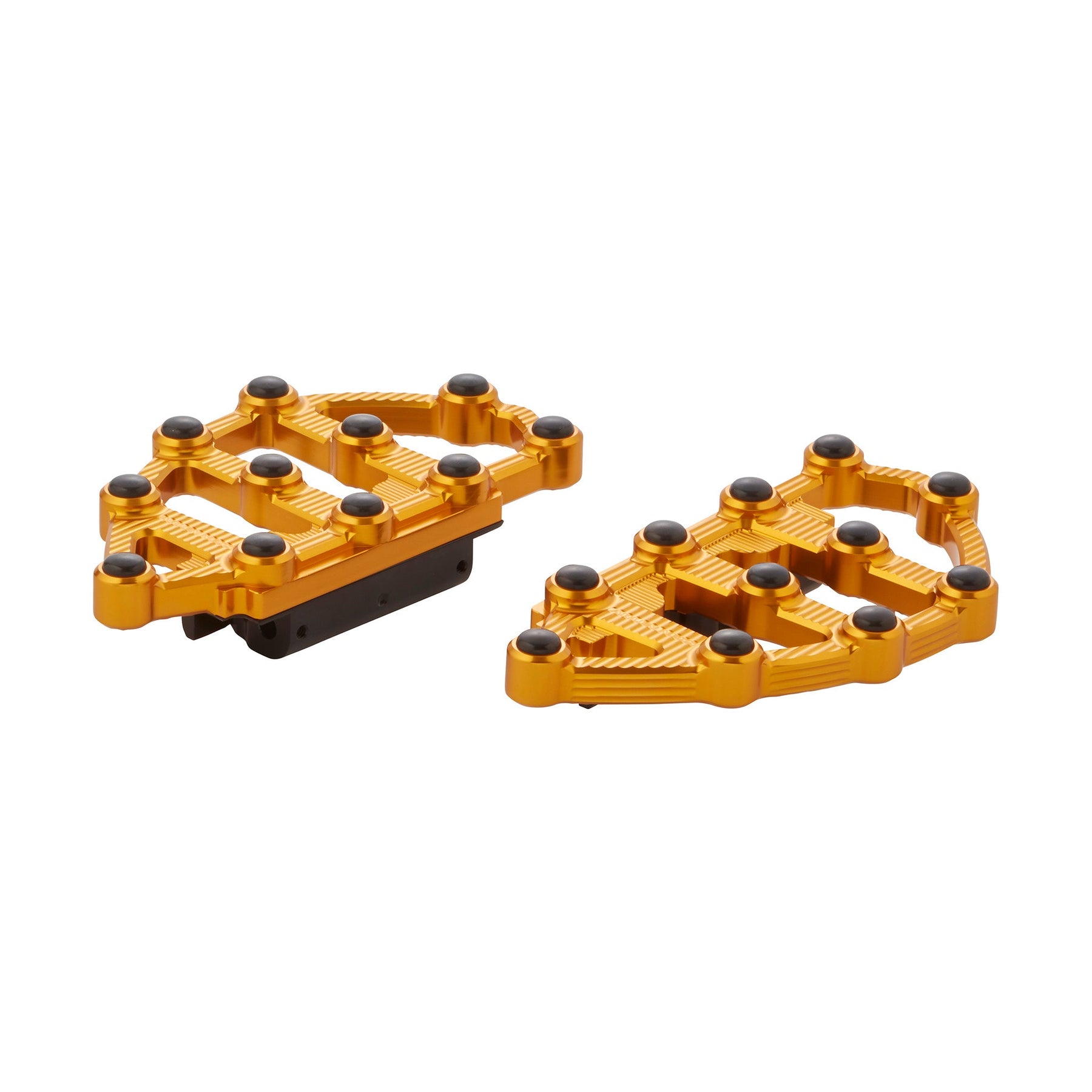 Ness-MX Passenger Floorboards For Indian, Gold