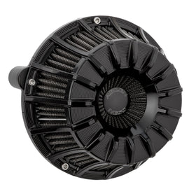 15-Spoke Inverted Series Air Cleaner, Black