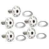 Titanium Floating Rotor Bolts, '24 FLT / Polished