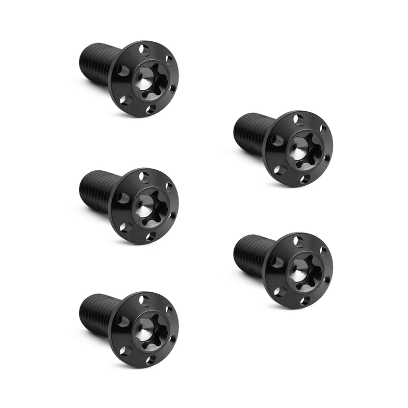 Titanium Rotor Bolts Kits, Black