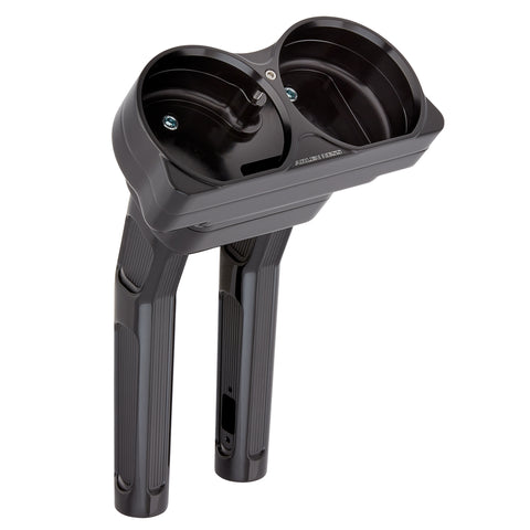 Method® Bagger Kickback Risers, Black