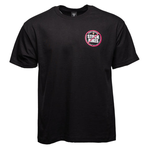 No Stock Bikes T-Shirt, Black