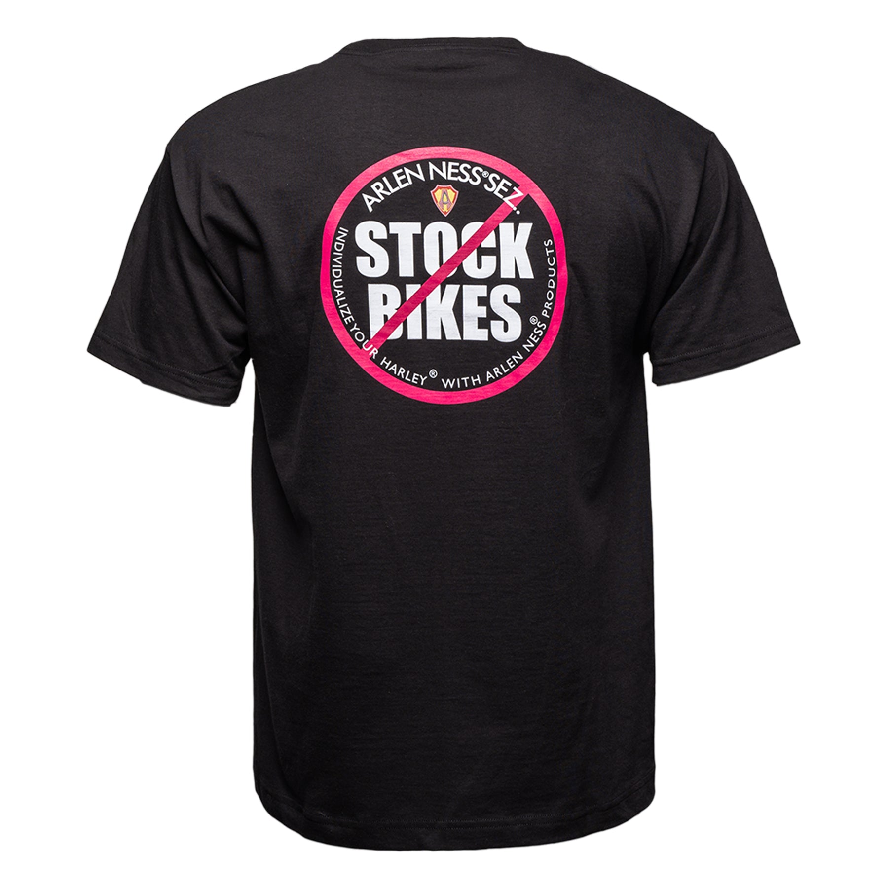 No Stock Bikes T-Shirt, Black
