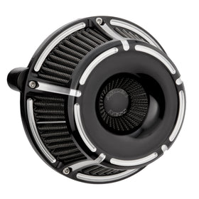 Slot Track Inverted Series Air Cleaner, Black