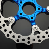 Spider Brake Rotor, Blue