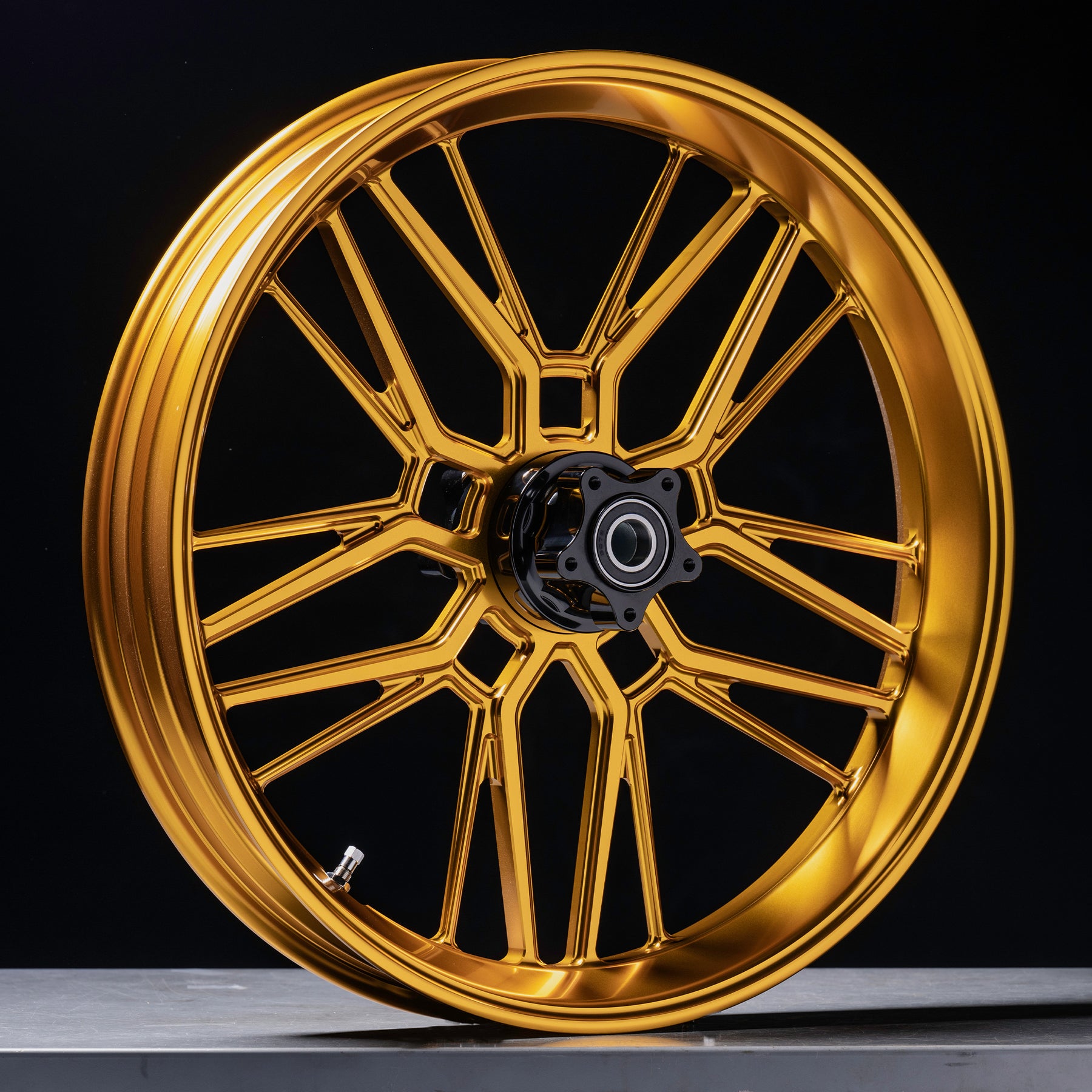 Split Spoke Forged Wheels, Gold