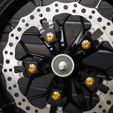 Titanium Floating Rotor Bolts, '24 FLT / Gold