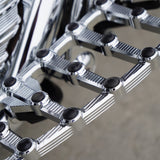 NESS-MX FLOORBOARDS FOR INDIAN, Chrome
