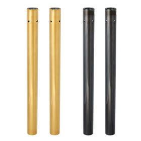 Gold & Black 49mm Fork Tubes, FLT