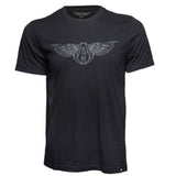 Sporty Wings T-Shirt, Black
