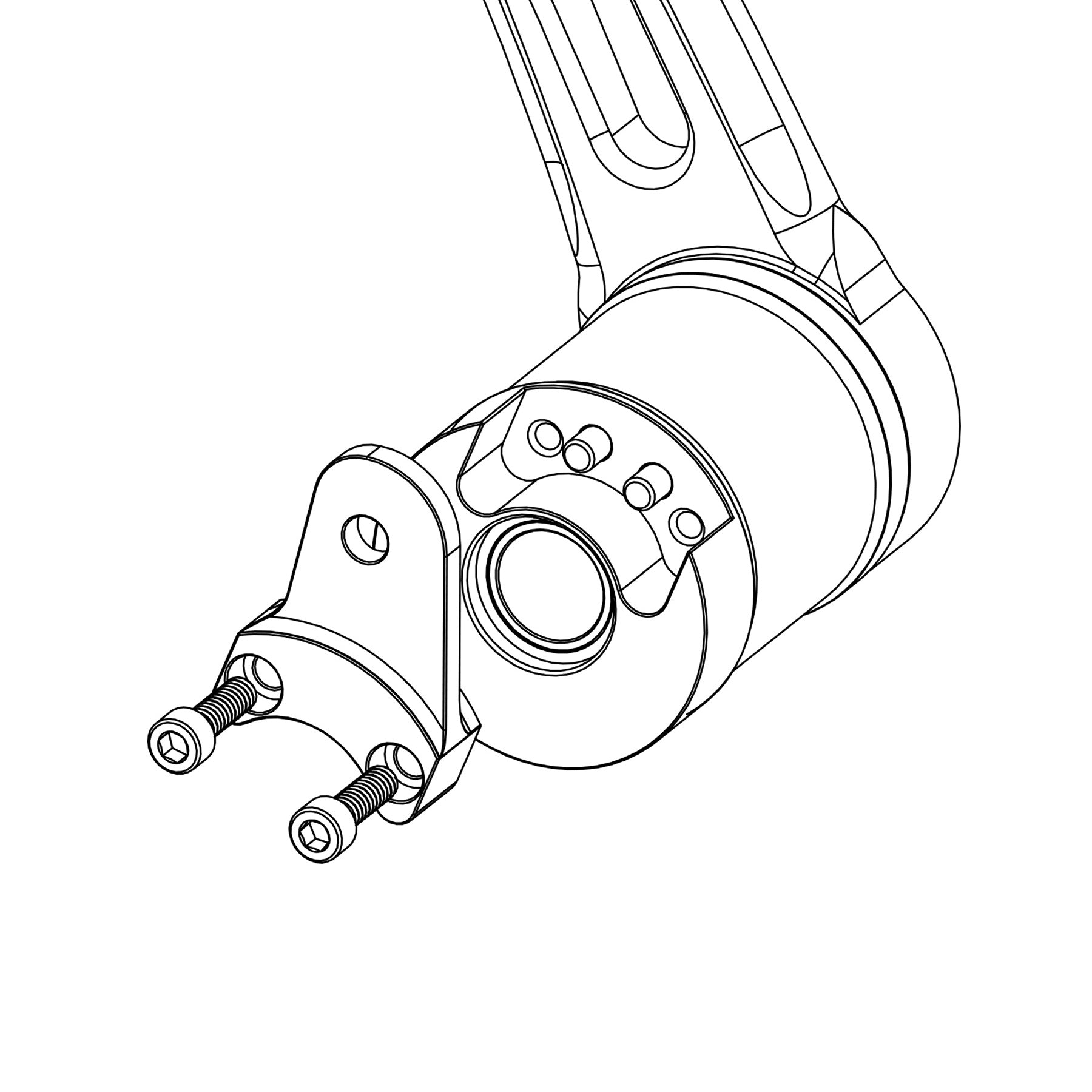 Brake Arm Adapter for 00-07 FLT