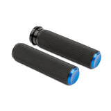 Knurled Grips, Blue